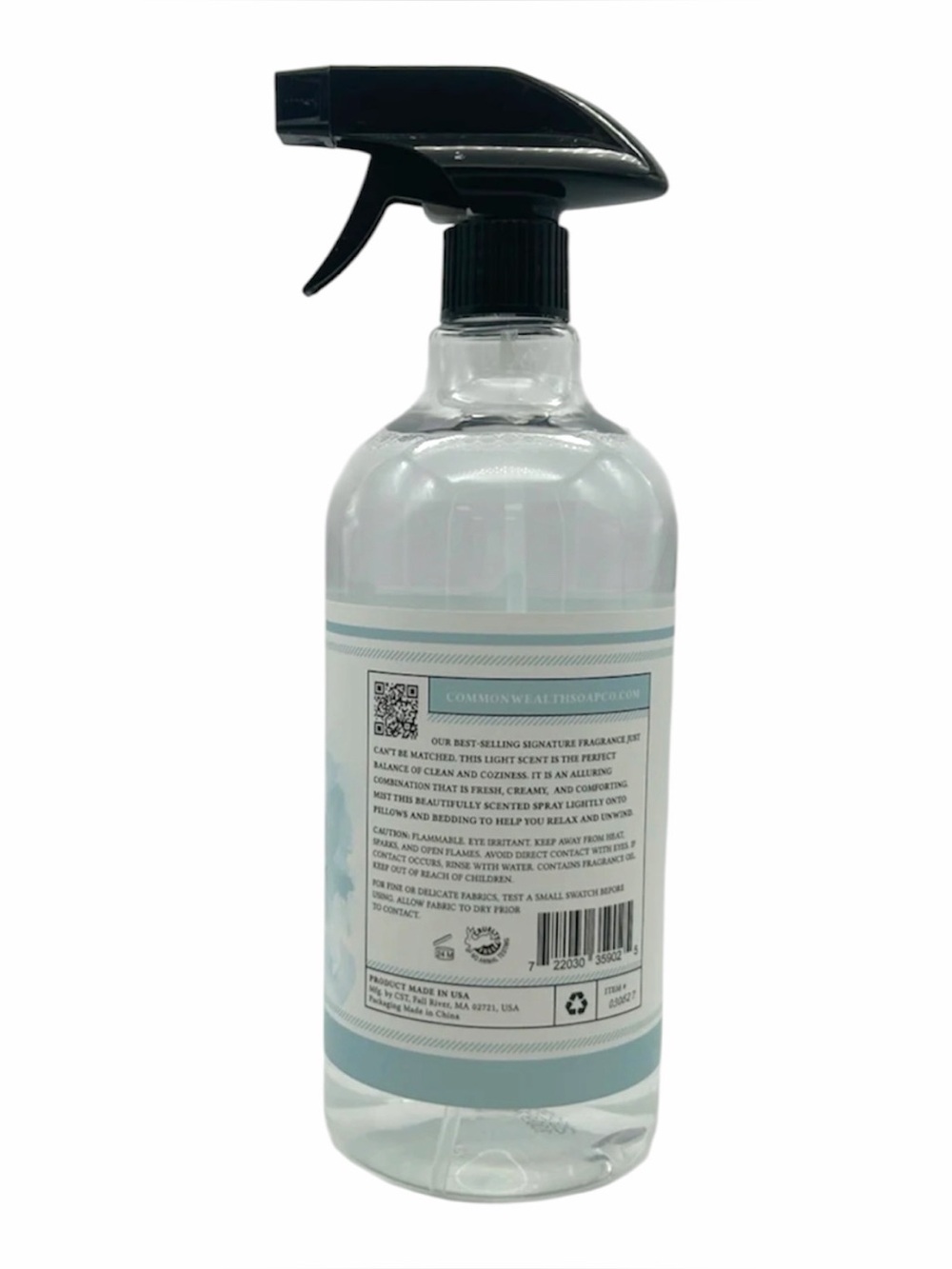 Commonwealth Soap & Toiletries CST EGYPTIAN COTTON multipurpose linen/room Spray - Picture 3 of 3